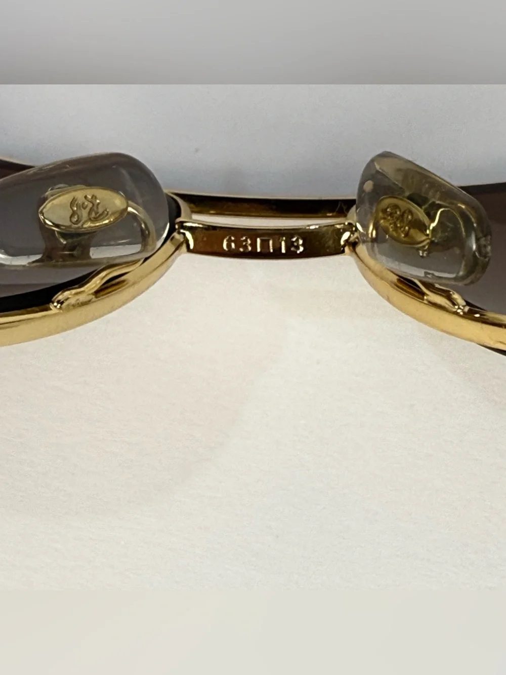 Ray-Ban RB3293 63mm Gold Aviator Sunglasses with Brown Gradient Lenses